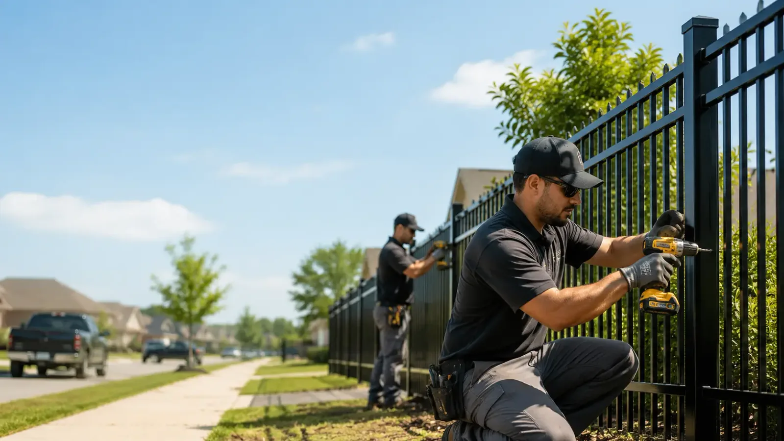 Metal Fence Installation in Lake Winola, PA